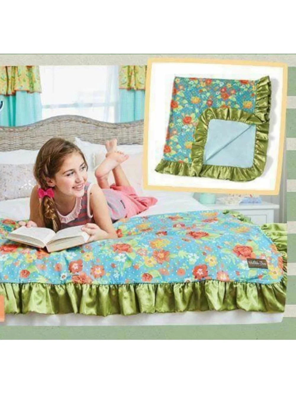 Matilda Jane No Reservations Blanket Spring 2018 Camp MJC Floral